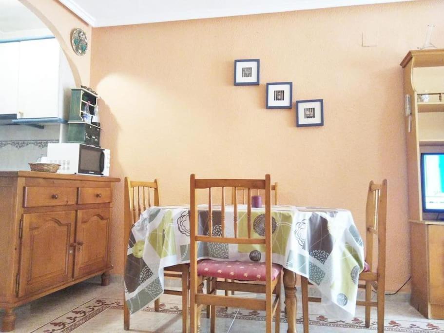 Apto Con Terraza Y 2 Dormitorios. 600 Megas Wifi. Санта Пола Екстериор снимка